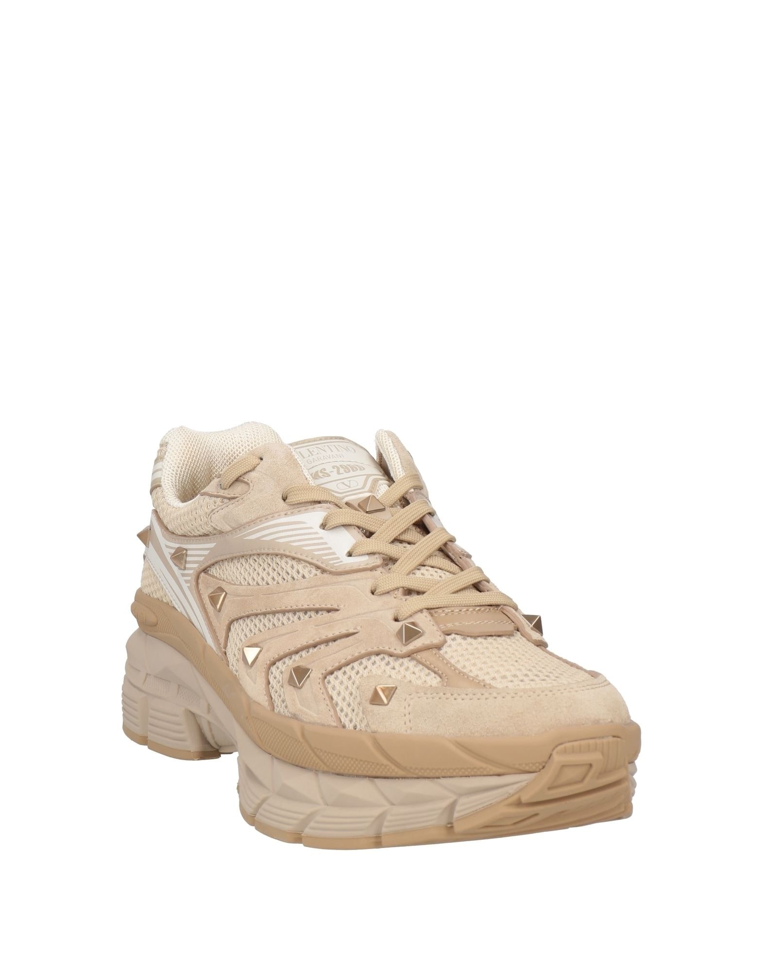 Beige Men's Sneakers - 2