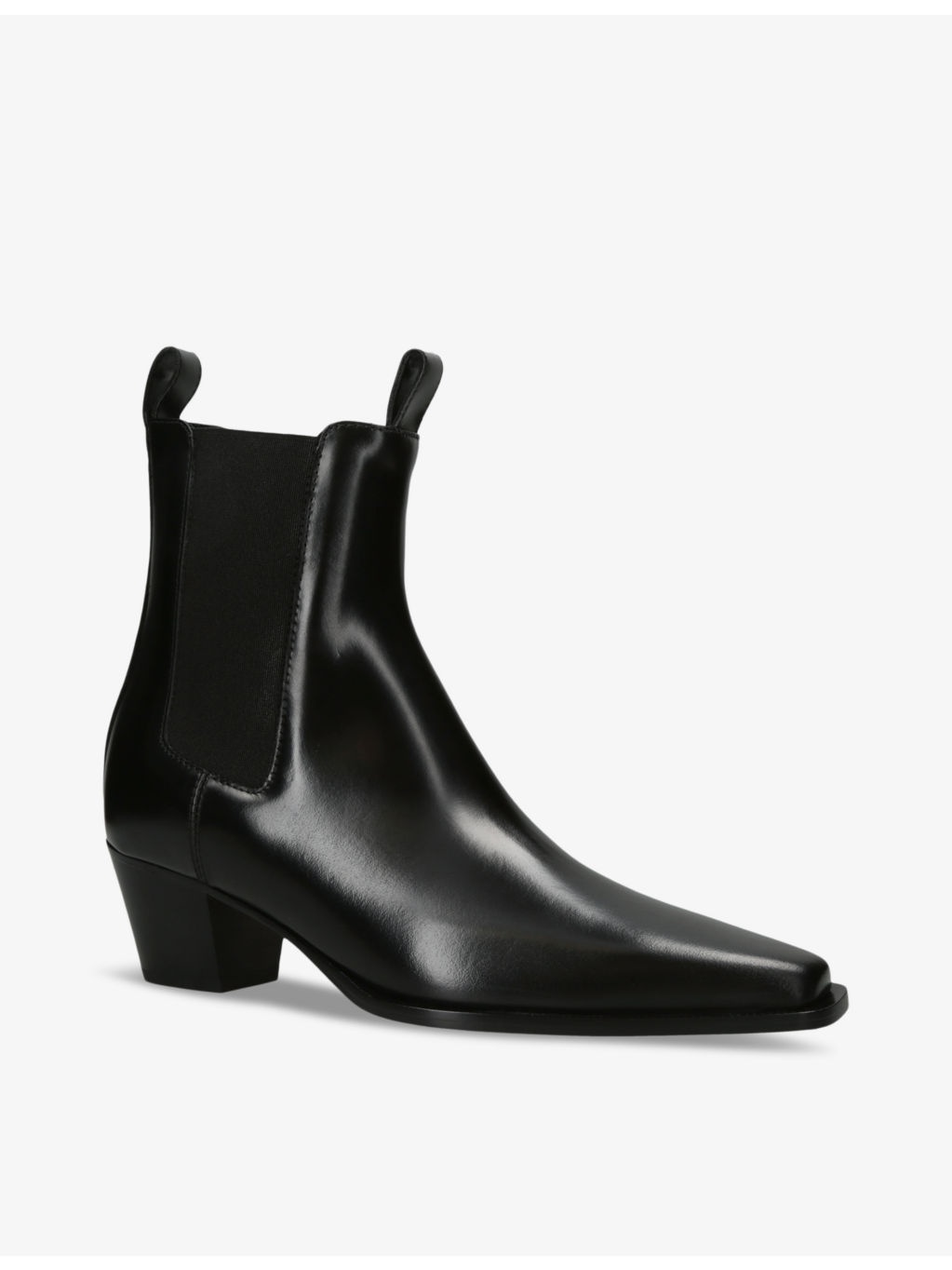 The City leather heeled ankle boots - 3