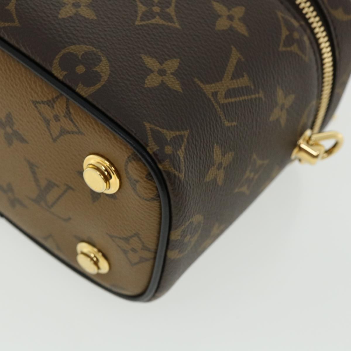 LOUIS VUITTON Monogram Reverse Vanity Nvpm Hand Bag M45165 - 8