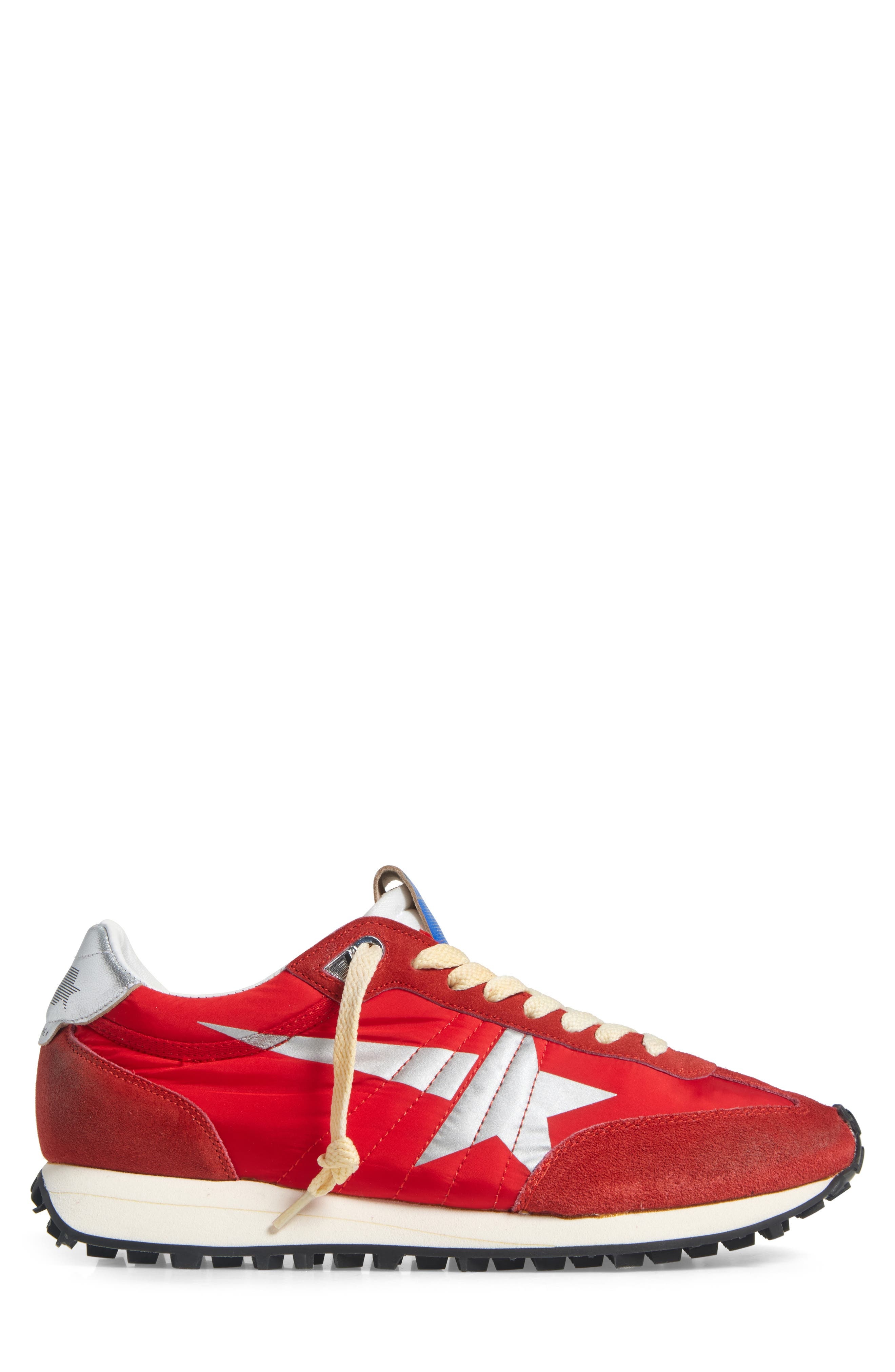 Golden Goose Running Sole Sneaker in Red/Silver at Nordstrom - 3