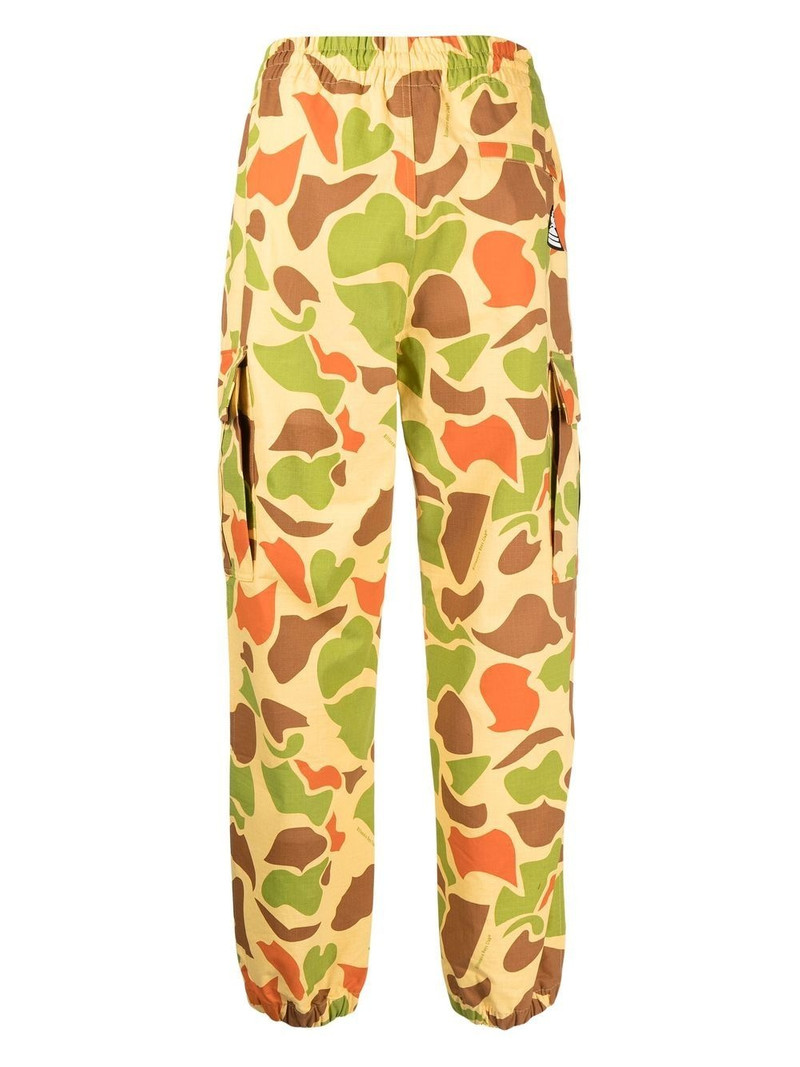 BILLIONAIRE BOYS CLUB camouflage-print elasticated trousers outlook