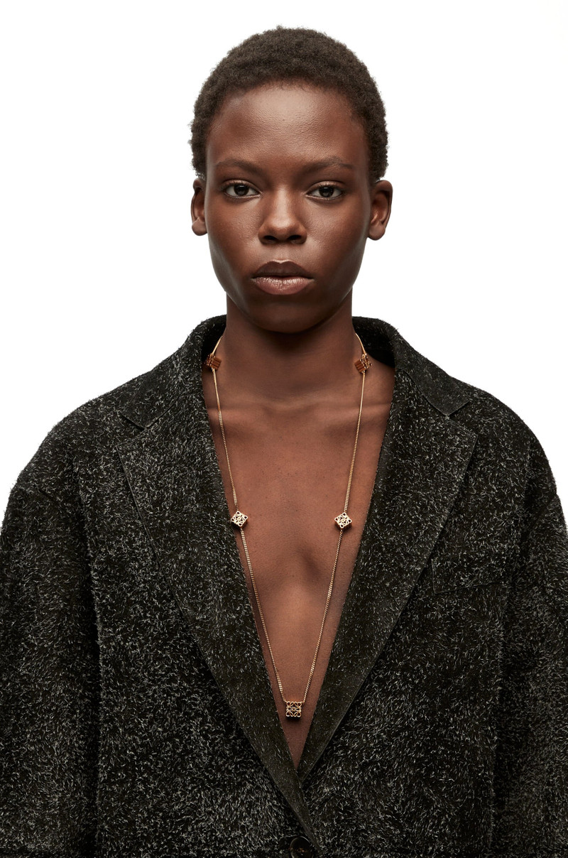 Anagram sautoir in sterling silver 2