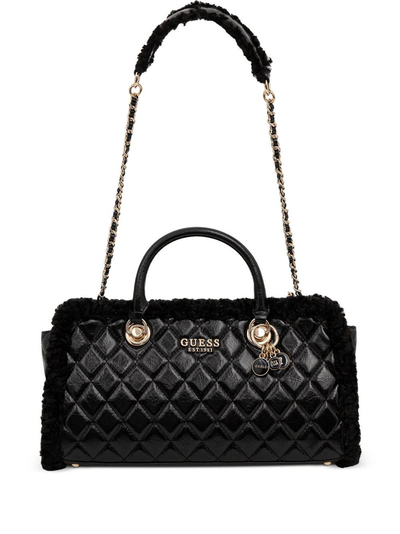quilted-pattern tote bag 1