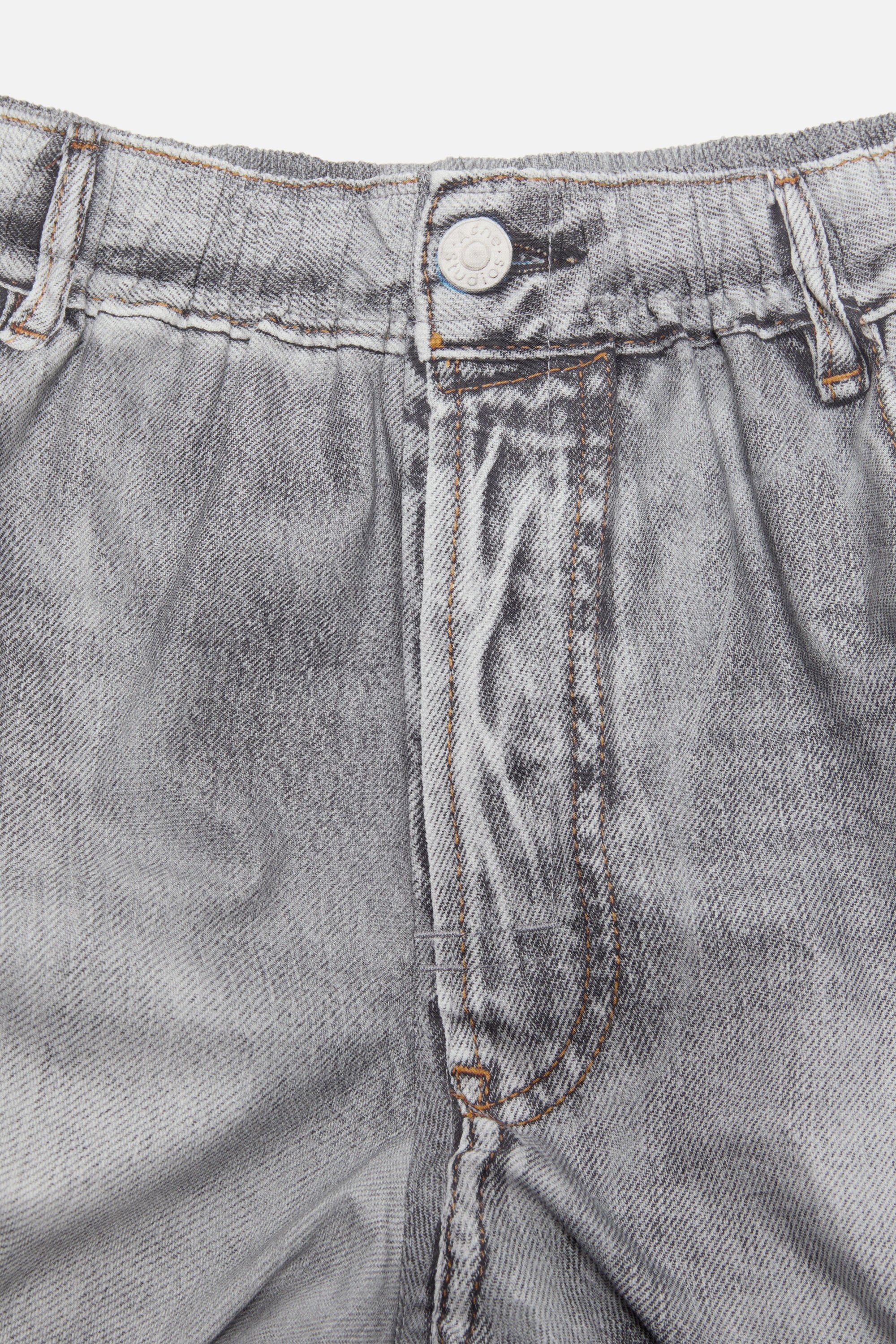 Printed shorts - Grey - 5