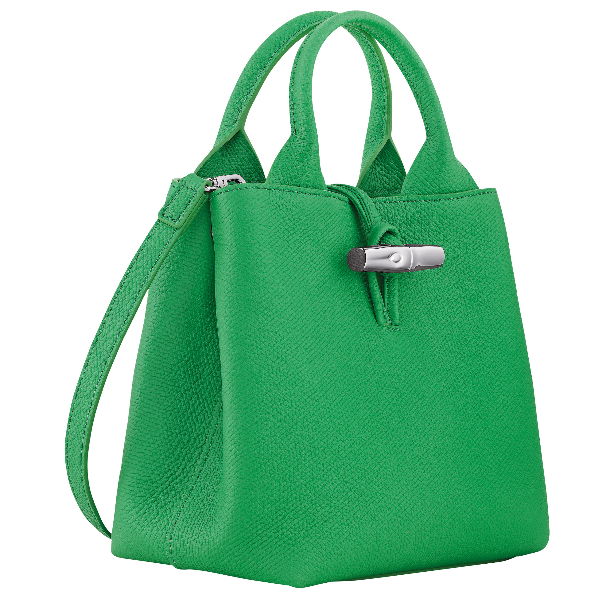 Le Roseau S Handbag Spring Green - Leather - 3