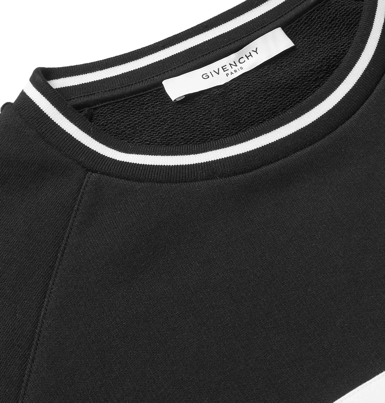 Logo-Embroidered Striped Loopback Cotton-Jersey Sweatshirt - 6