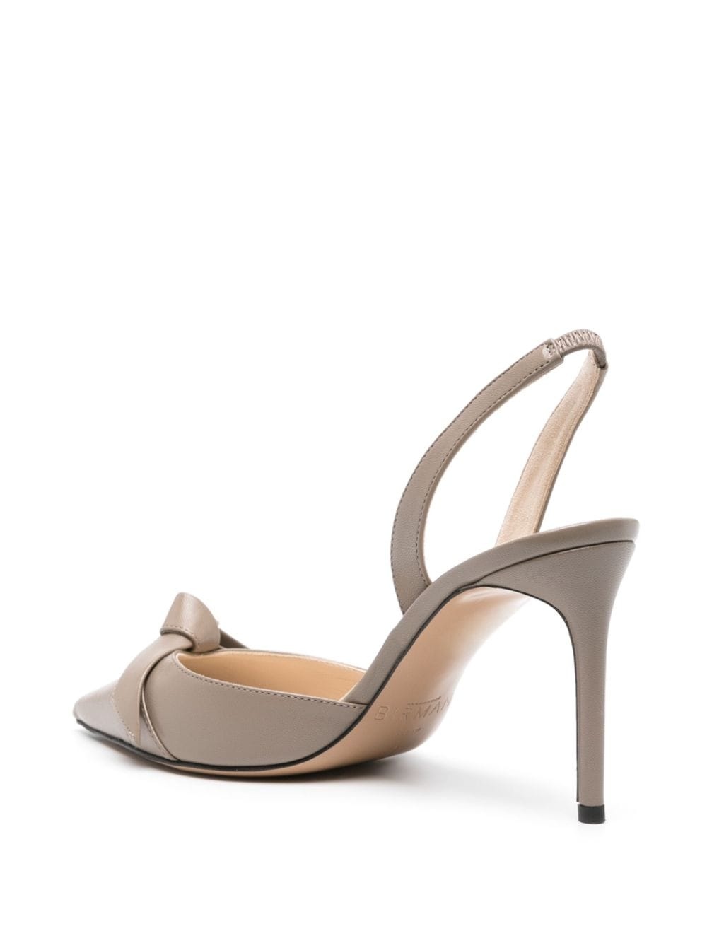 Clarita 90mm leather slingback pumps - 3