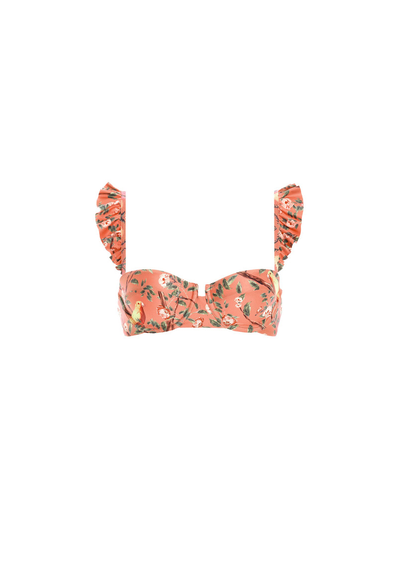 Kiwi Canarios Pink Bikini Top 1