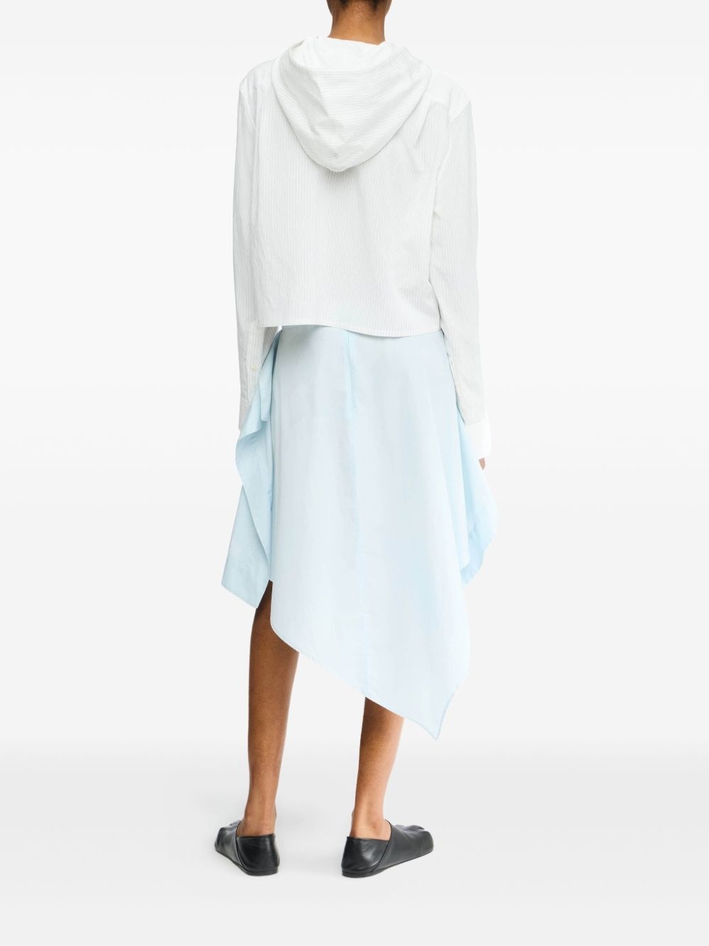 ruffled asymmetric skirt - 3