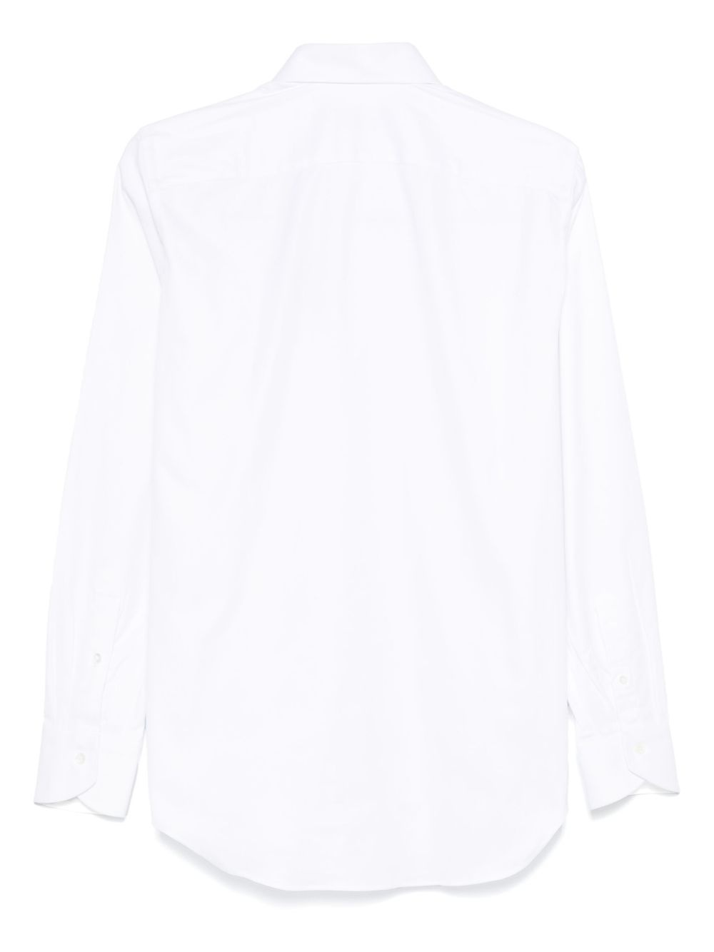 cut-away collar shirt - 2
