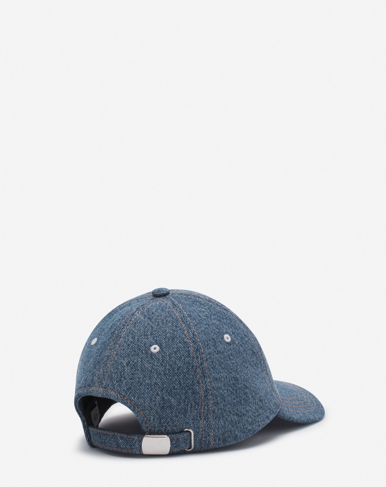 LANVIN CAP IN DENIM - 4