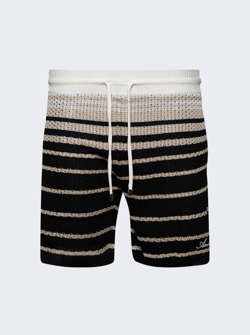Striped Short Black 1