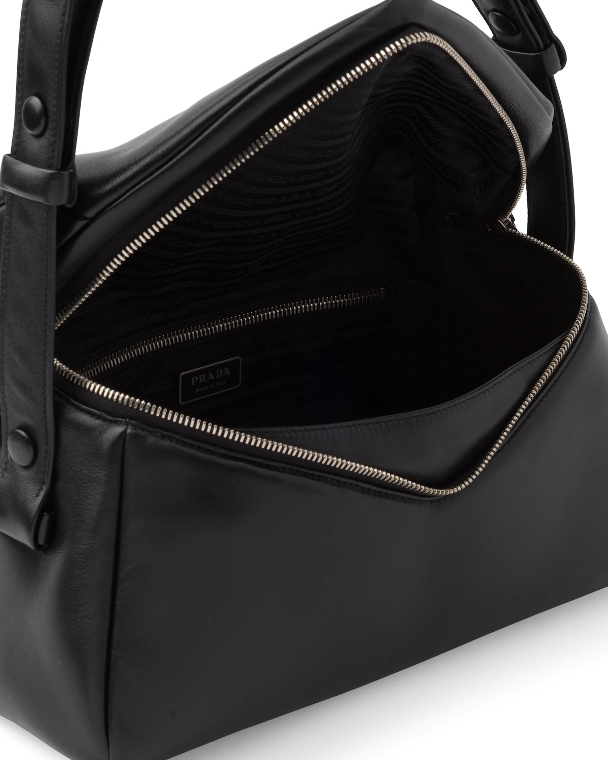 Padded nappa leather Prada Signaux bag - 5