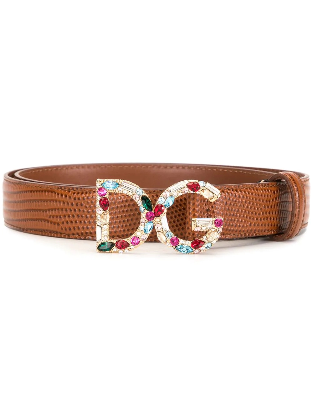 bejeweled DG buckle belt - 1