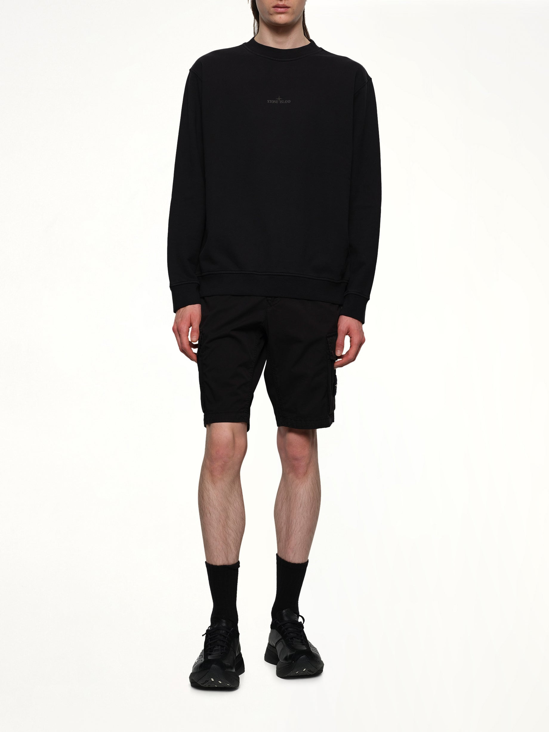 610001 Industrial Four Sweatshirt in Black - 4