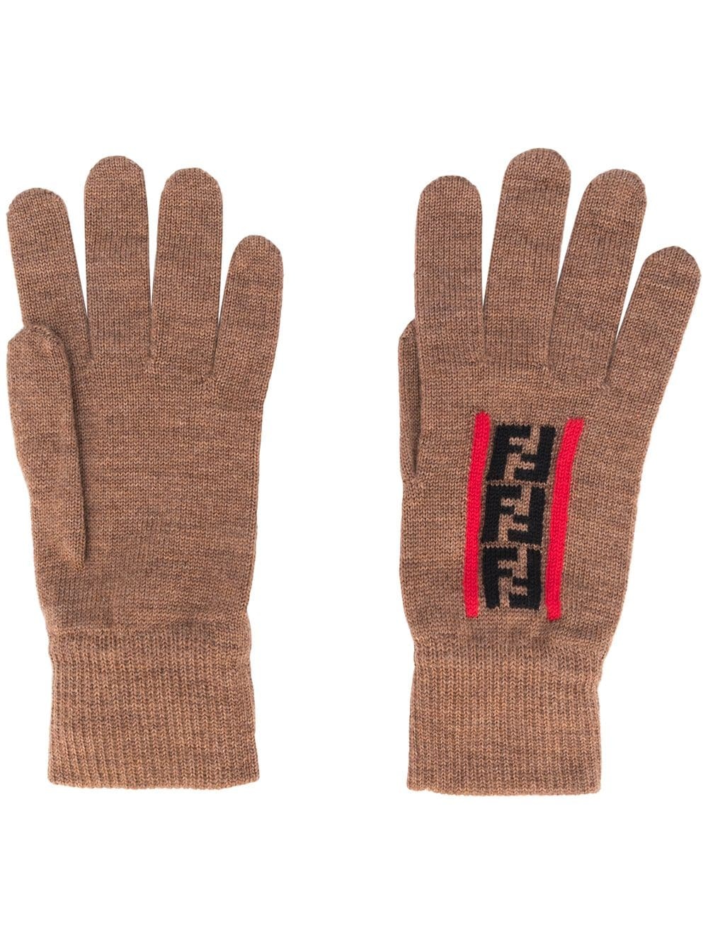 Zucca logo gloves - 1