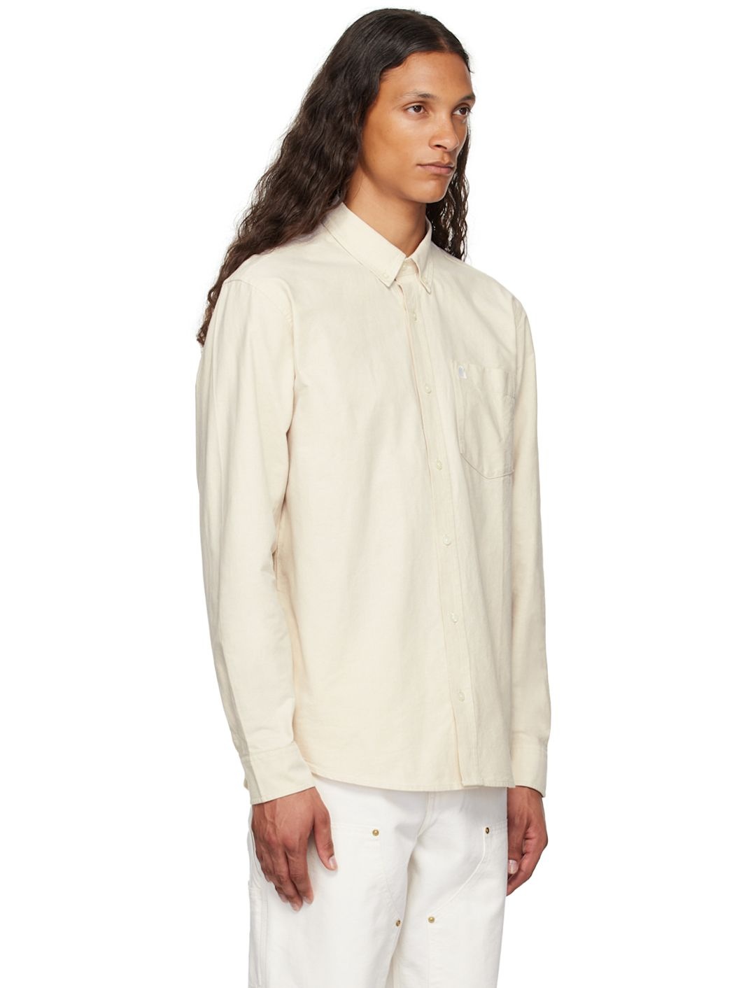 Beige C-Logo Shirt - 2
