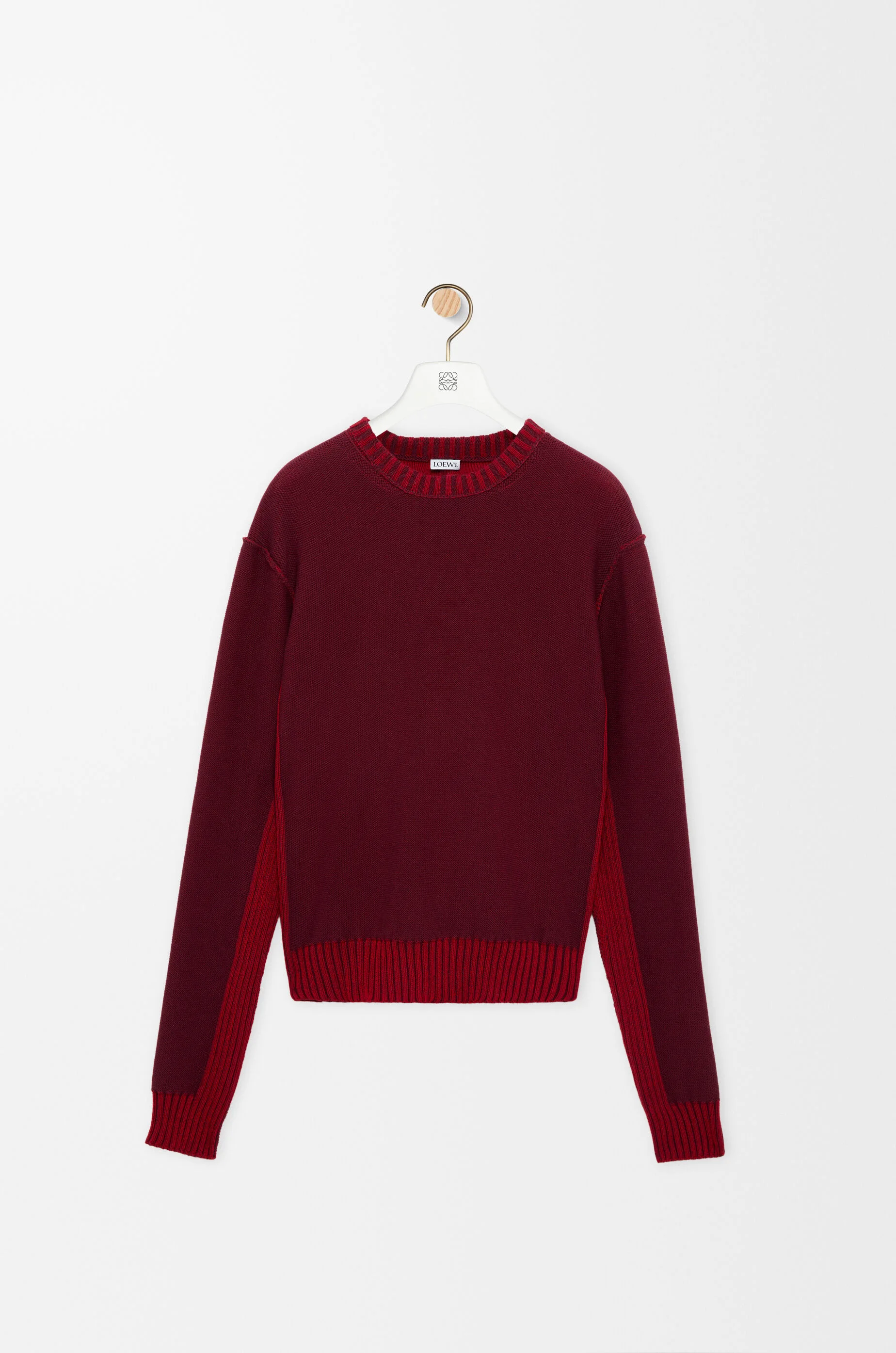 Sweater in cotton and wool - 1