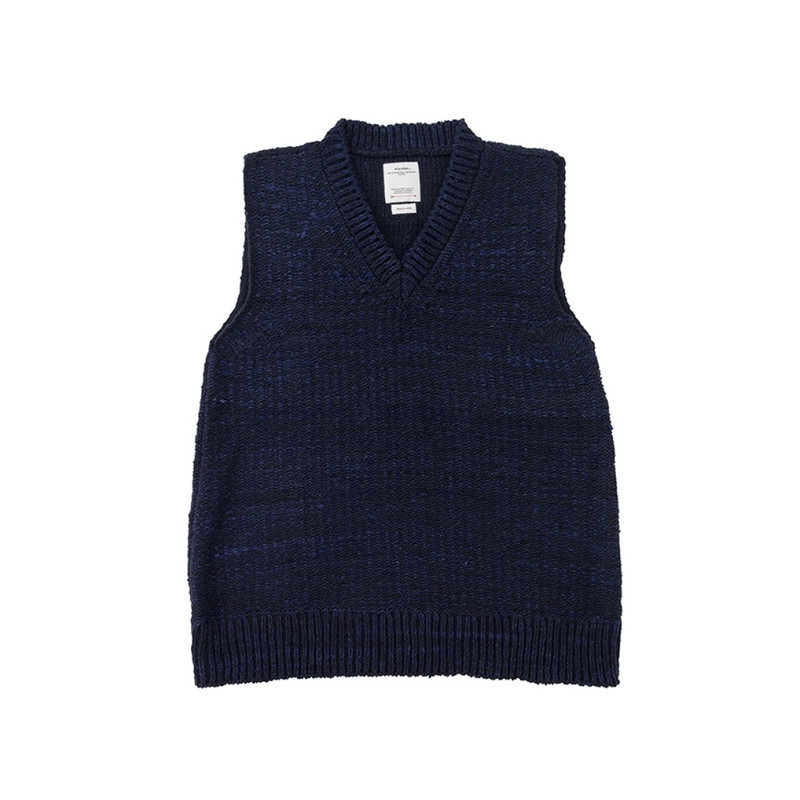 TUSSAR V-NECK VEST NAVY 1