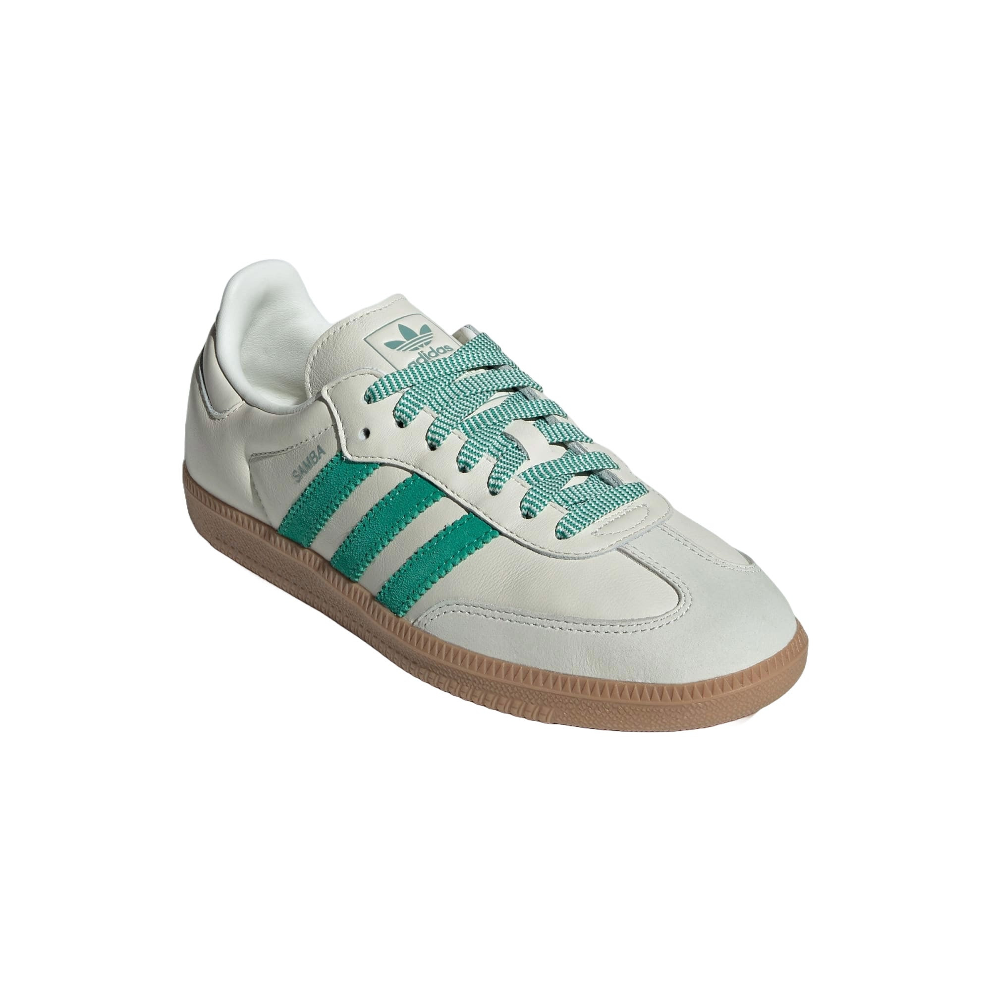 (WMNS) adidas Samba OG 'Off White Court Green' JI3906 - 3