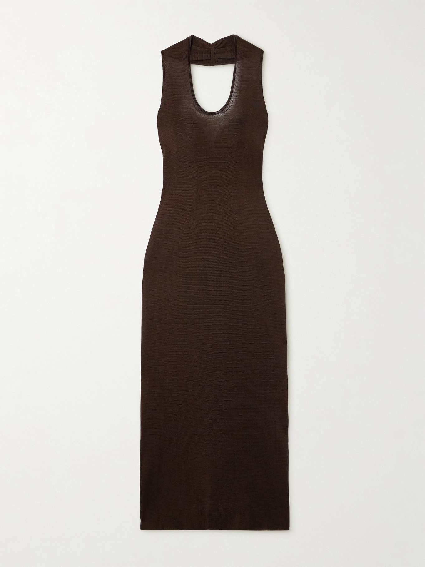 Coraline jersey halterneck maxi dress - 1