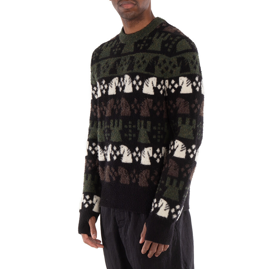 Burberry Chess Wool-Blend Jumper - 4