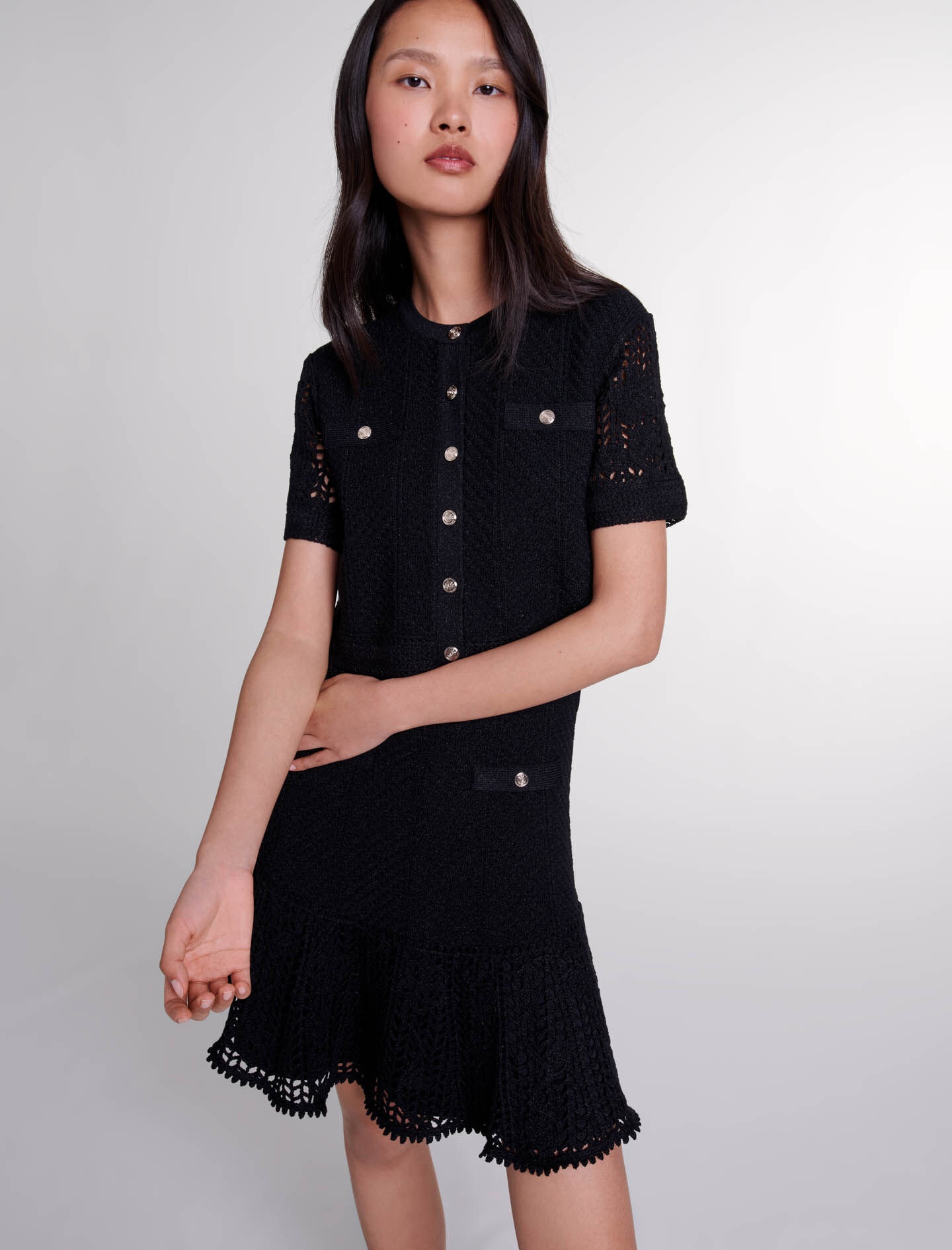 2-in-1 crochet dress - 7