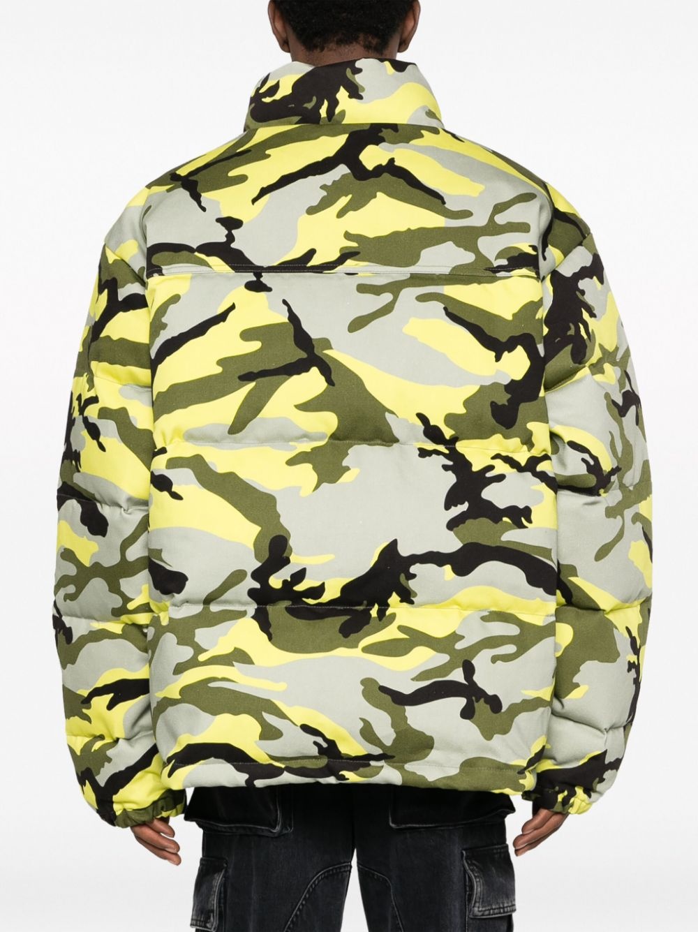 camouflage-print puffer jacket - 4