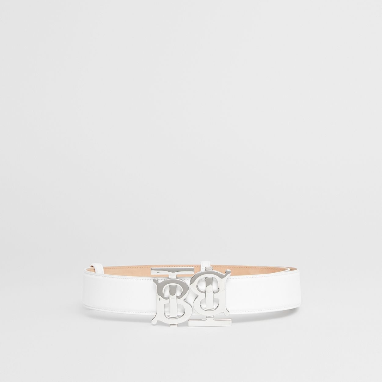 Double Monogram Motif Leather Belt - 3