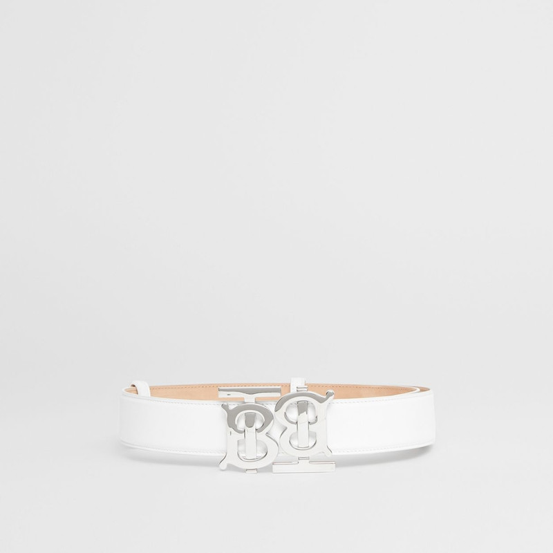 Double Monogram Motif Leather Belt 3