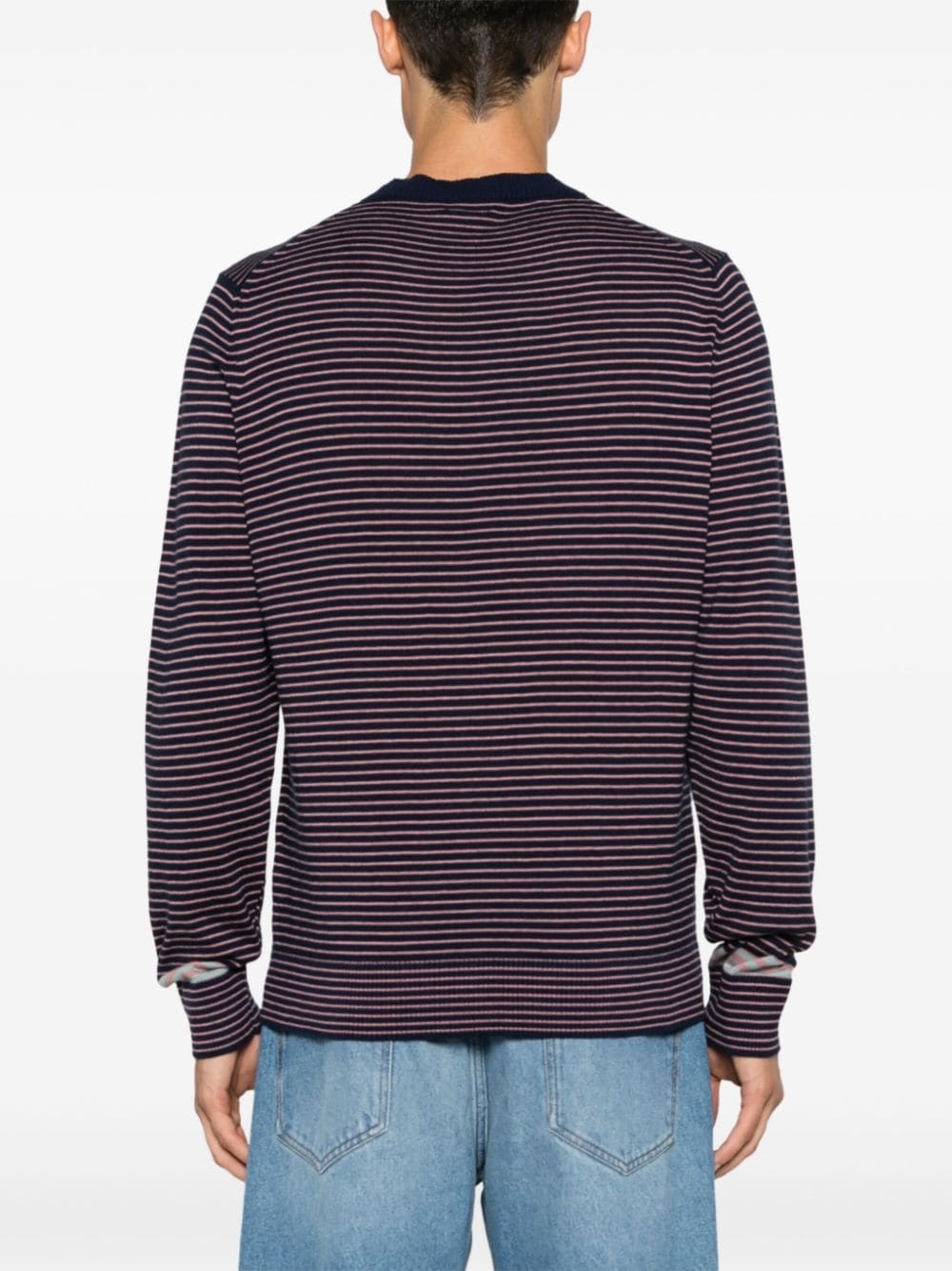 Pegaso-motif sweater - 8