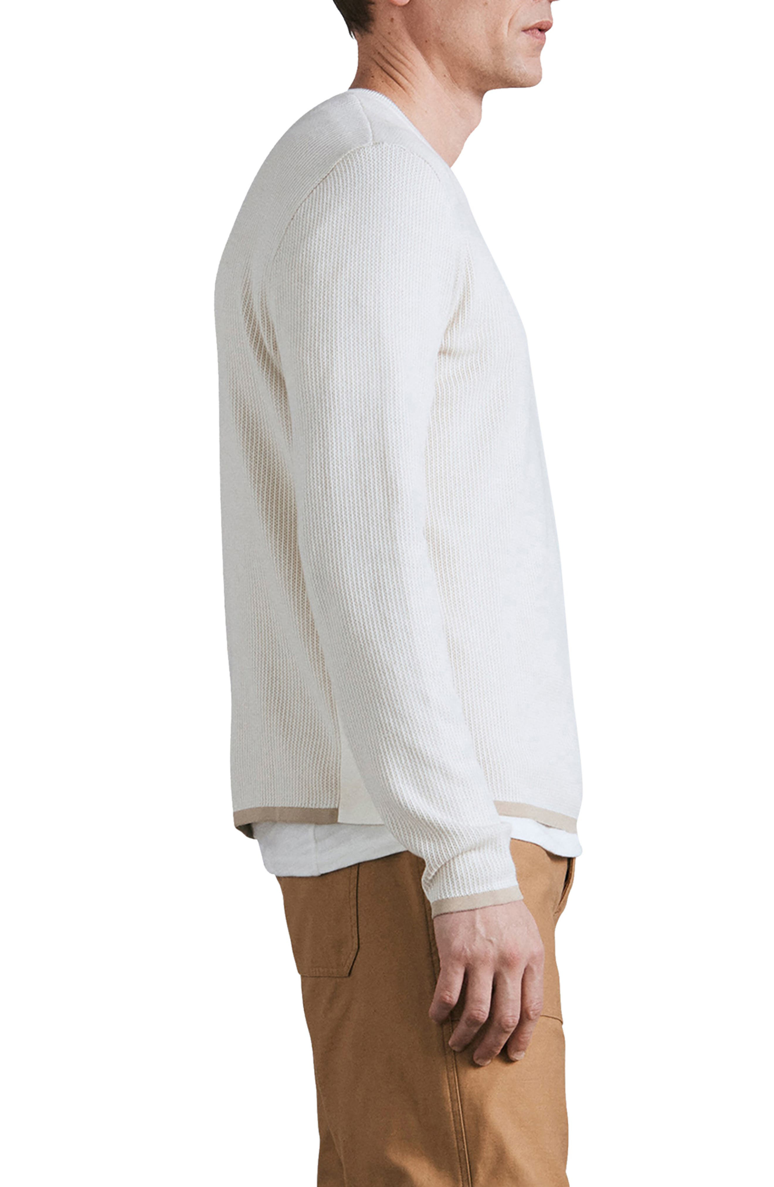Harvey Crewneck Cotton & Linen Sweater - 3