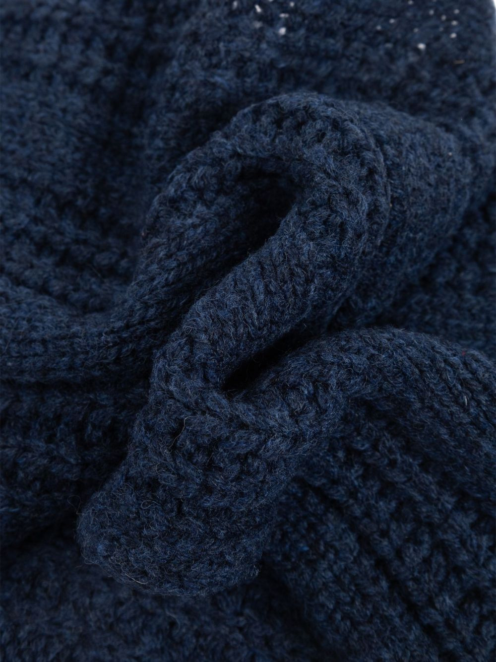 CHUNKY-KNIT SCARF - 2