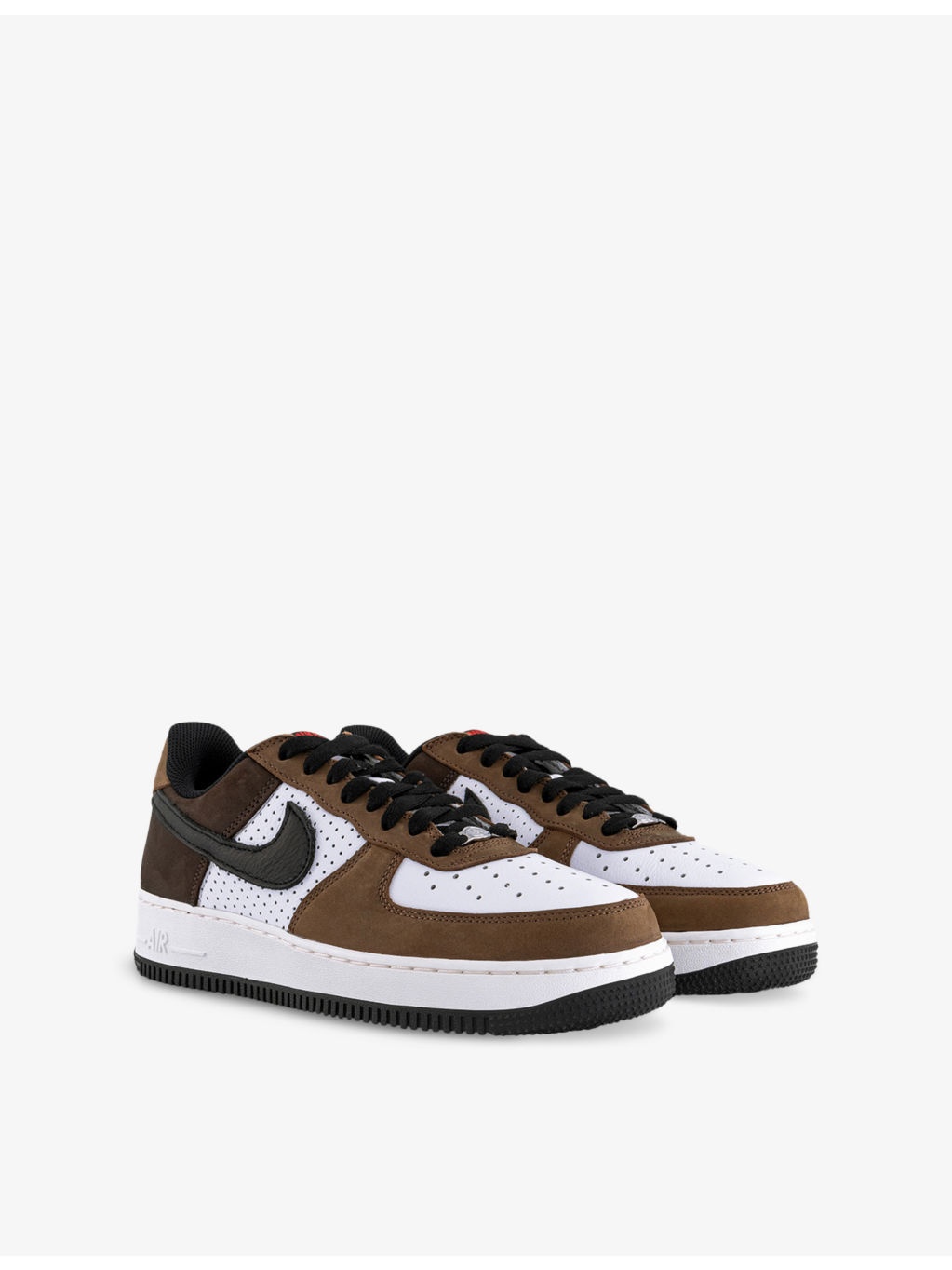 Air Force 1 Retro Logo-Embroidered Suede Low-Top Trainers - 3