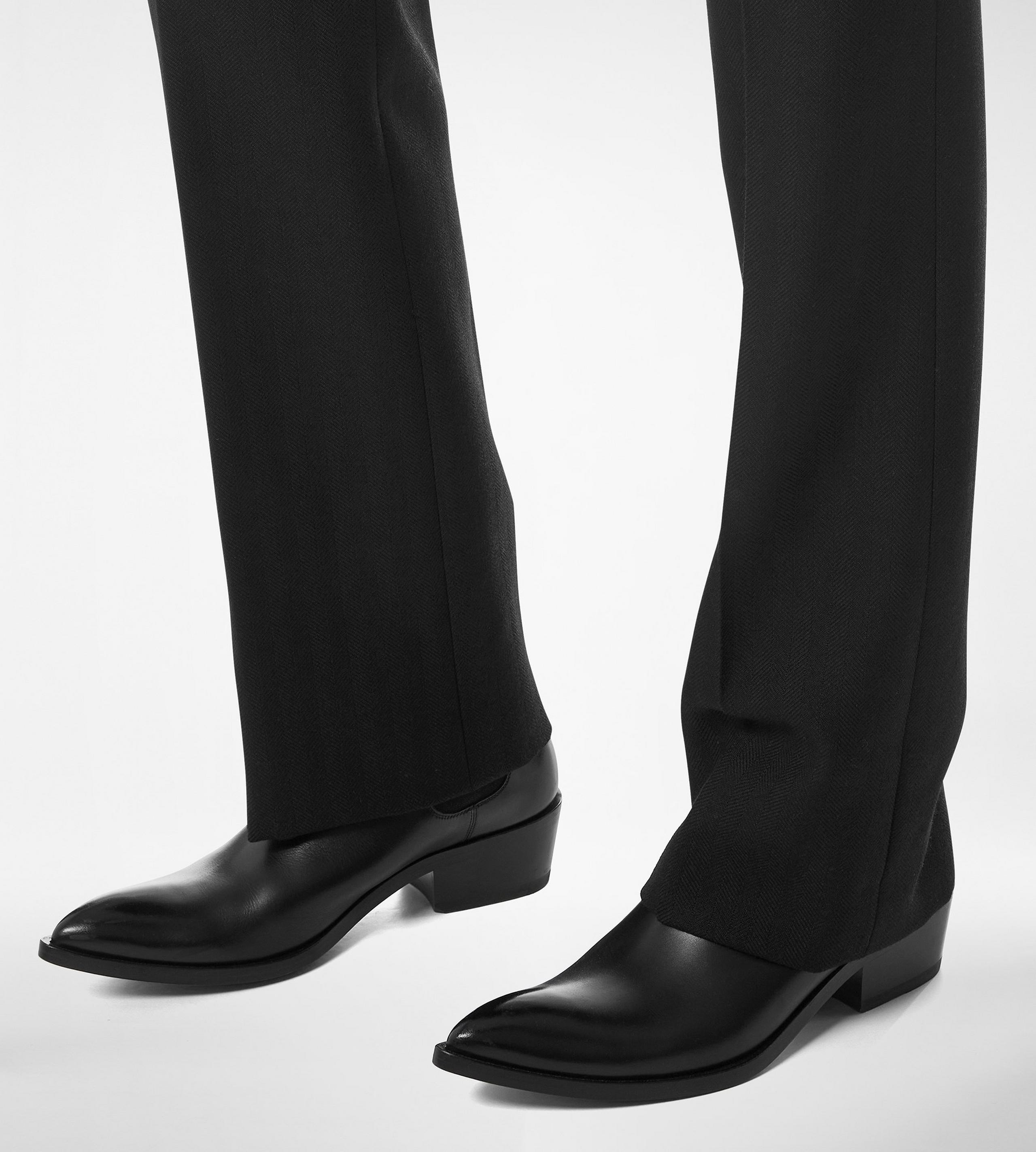 BURNISHED LEATHER CHELSEA BOOT - 6