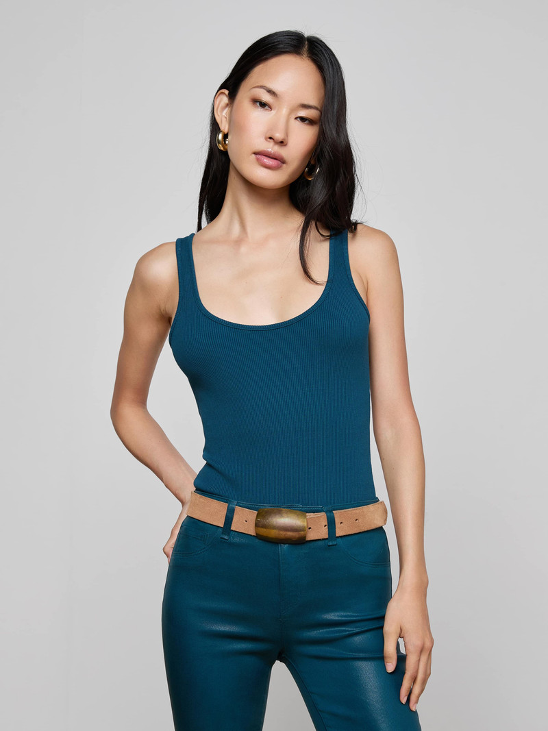 L'AGENCE Nica Scoopneck Bodysuit outlook