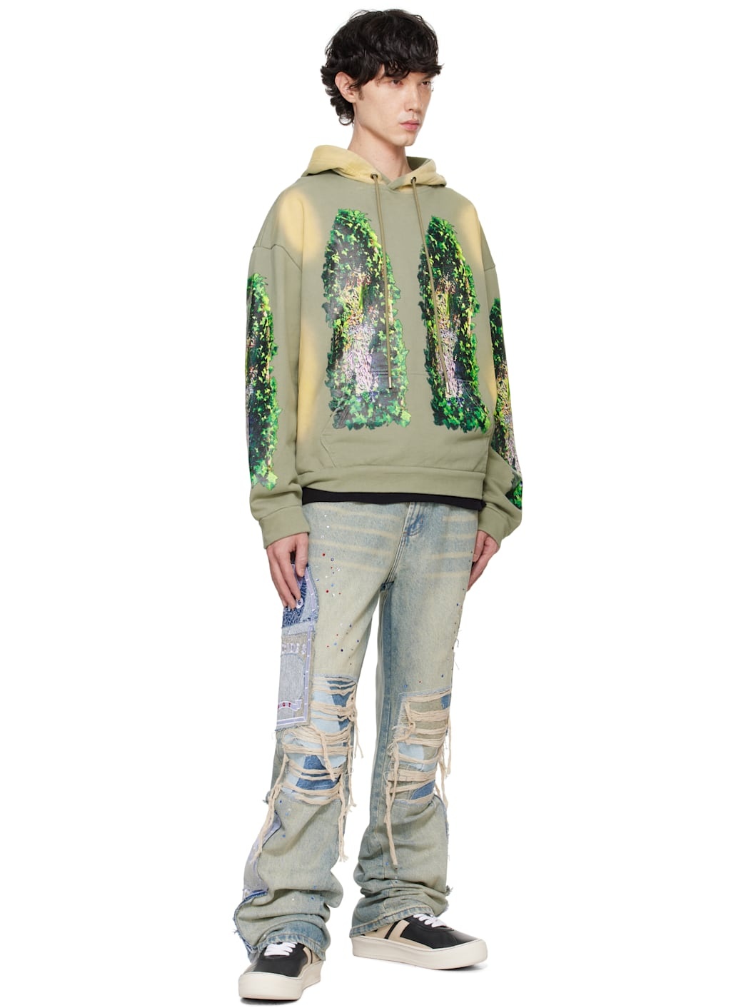 Green Garden Glass Hoodie - 4