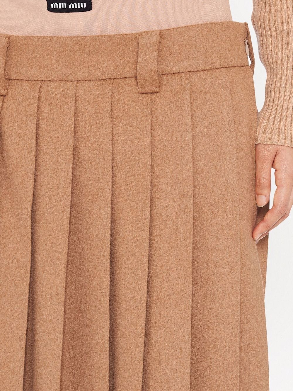 fully-pleated skirt - 5