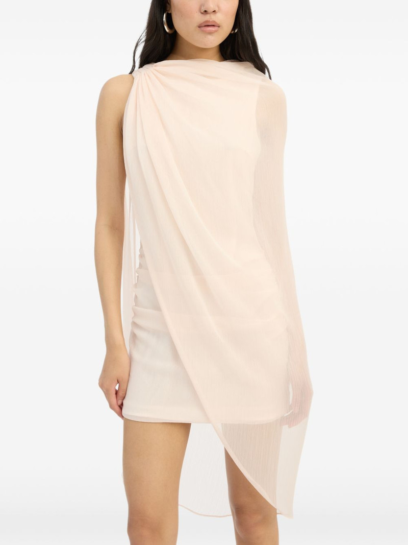 cape-detail mini dress 4