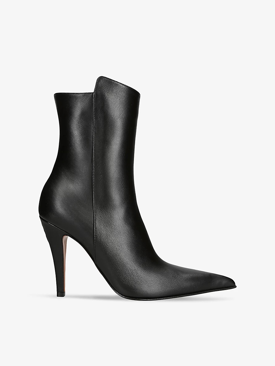 Birdee leather heeled ankle boots - 1