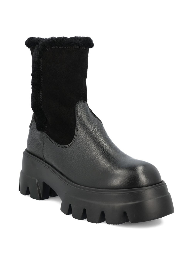 BOGNER shearling lug-sole boots outlook