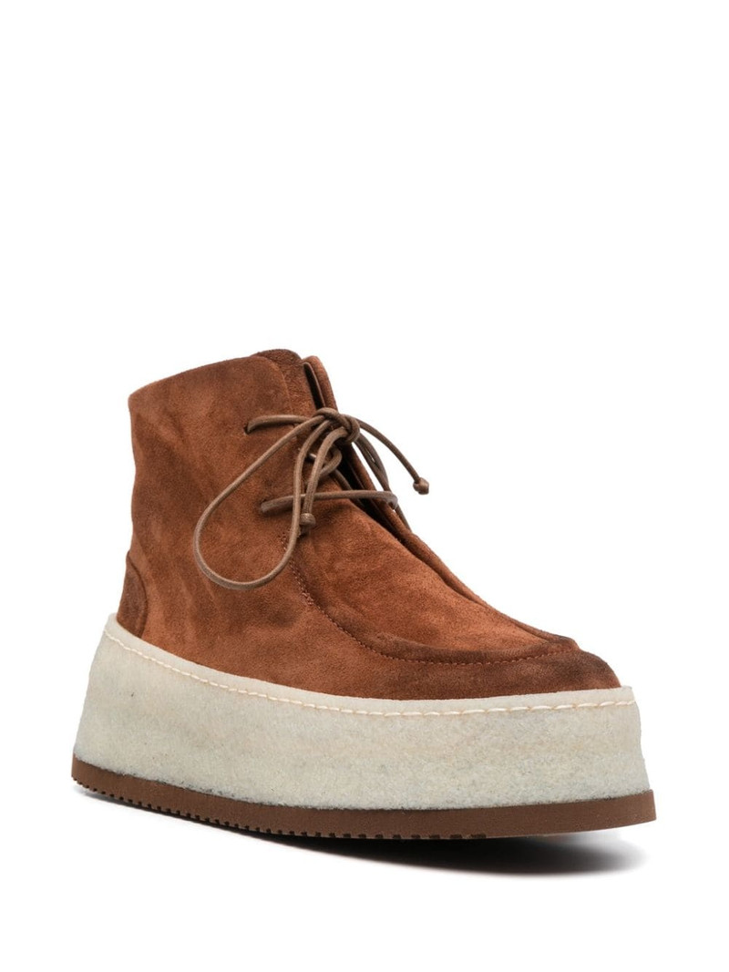 Marsèll lace-up suede boots outlook