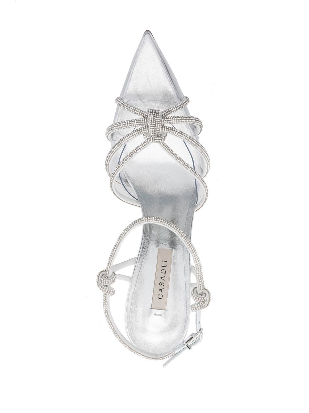 knot-detail 120mm sandals - 4