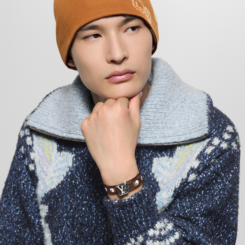 LV Flower Damier Phriendship Reversible Bracelet 4