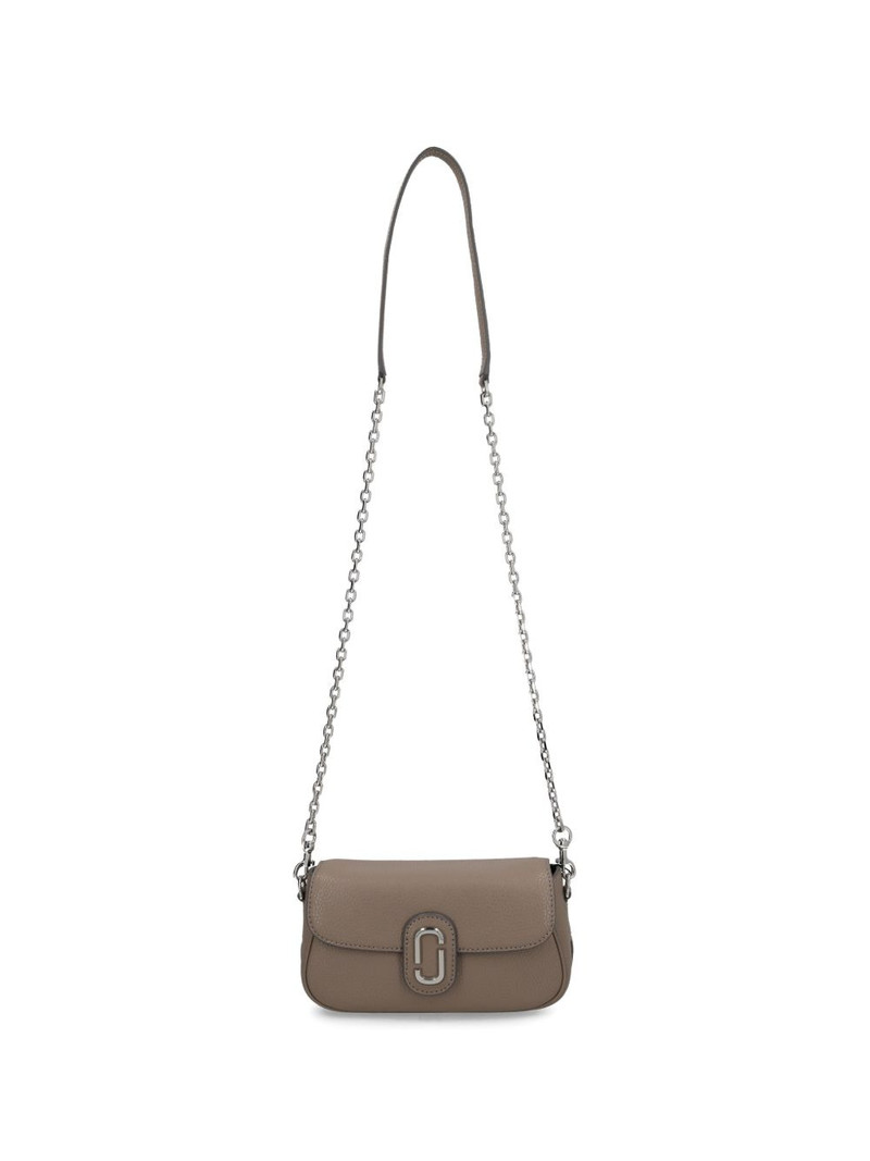 Marc Jacobs The Pebble Clover chain logo shoulder bag outlook