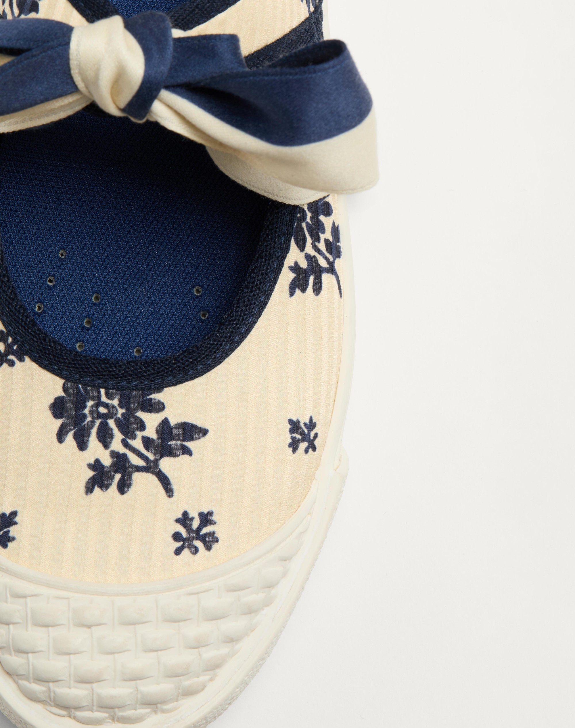 スニーカー BAY BY BAY BALLERINA SNEAKERS Bay By Bay Ballerina Sneakers In Papier Floral Fabric for