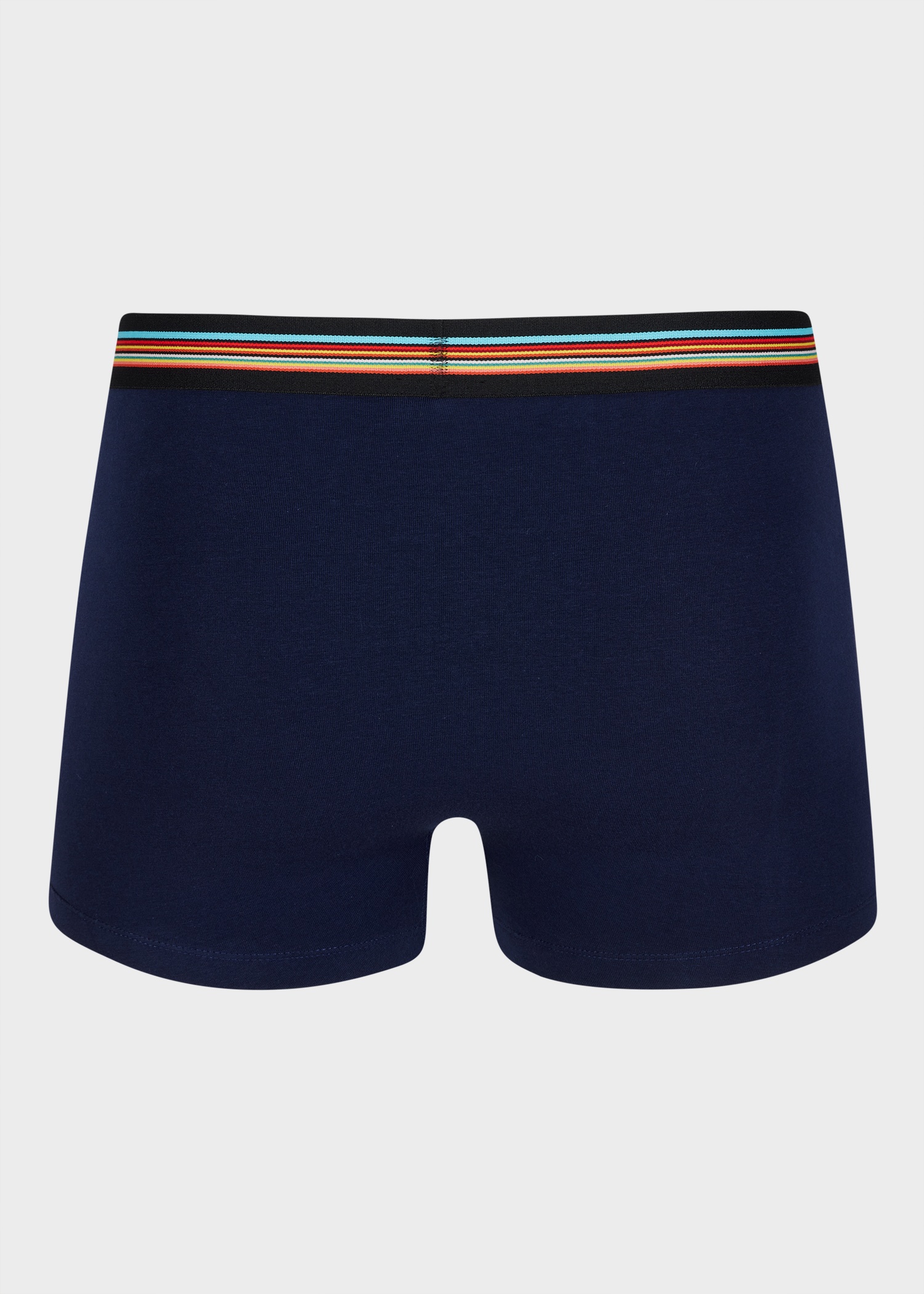 Navy 'Signature Stripe' Waistband Boxer Briefs Three Pack - 2