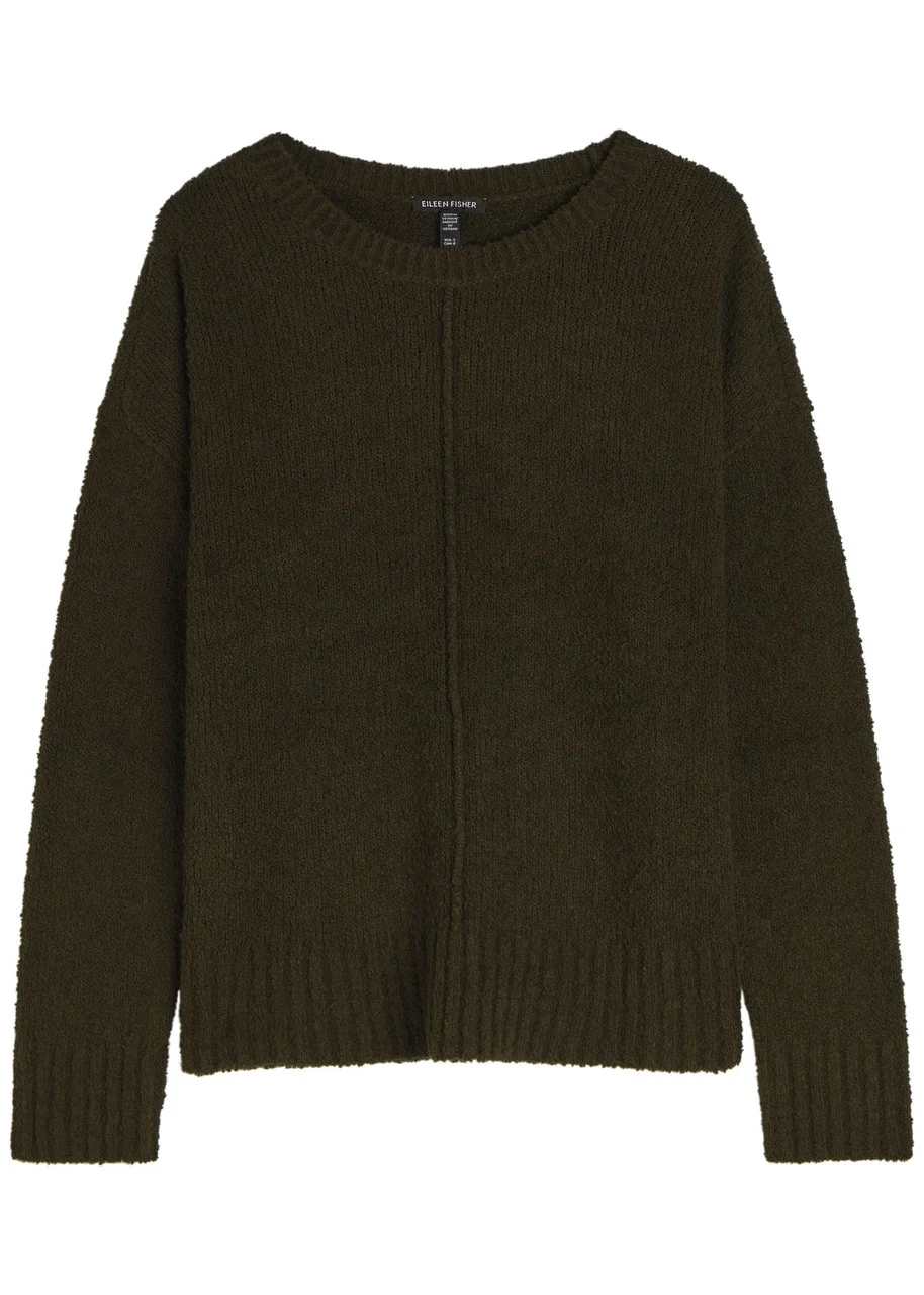Eileen Fisher Pintuck Bouclé Jumper - 1