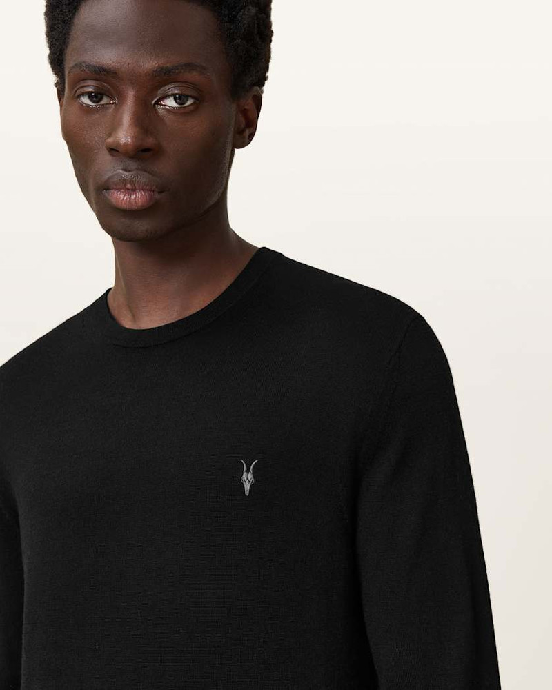 MODE MERINO CREW NECK RAMSKULL SWEATER 3