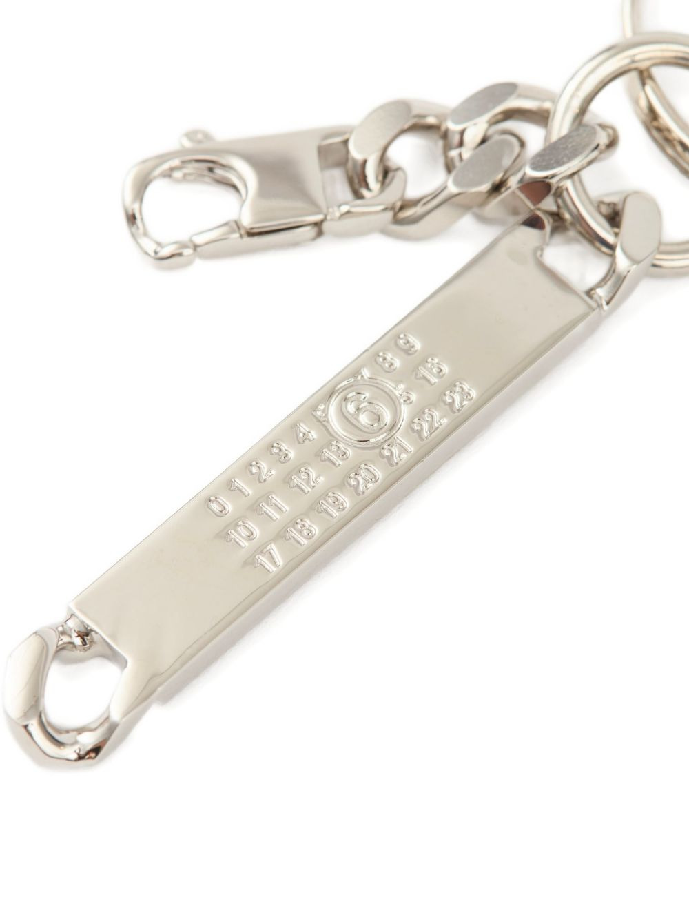 numbers-motif keyring - 2